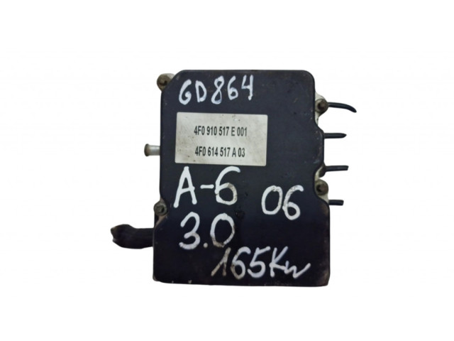 Блок АБС 4F0910517E, 4F0614517A   Audi  A6 S6 C6 4F  2004-2011 года
