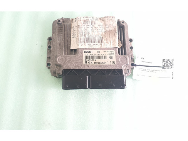 Блок управления двигателя 0281016237, 51853779 Lancia Delta III