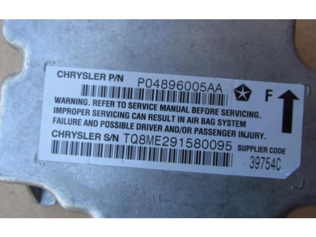 Блок подушек безопасности Jeep Cherokee III KJ