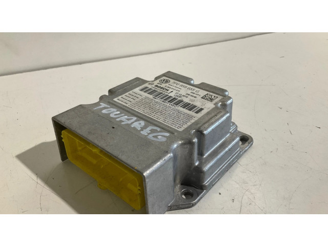 Блок подушек безопасности 7P0959655G, 0285013371   Volkswagen Touareg II