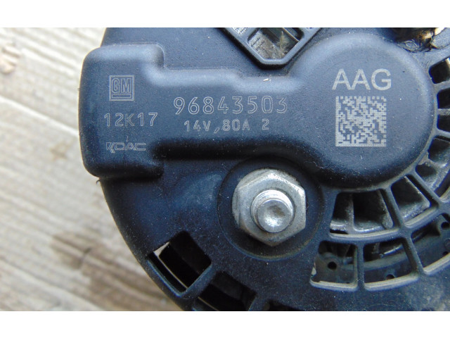 Генератор 96843503   Chevrolet Spark      