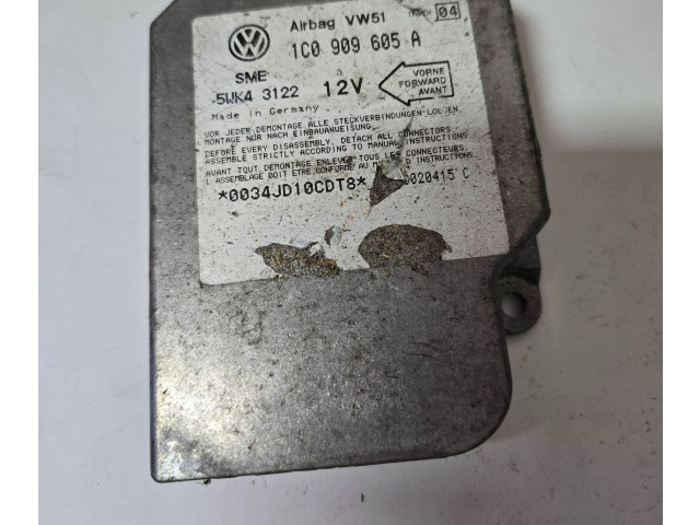 Блок подушек безопасности 1C0909605A, 5WK43122 Volkswagen Transporter - Caravelle T5