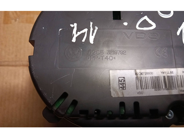 Панель приборов A2C53219792, A2C90725500 Volkswagen Jetta VI