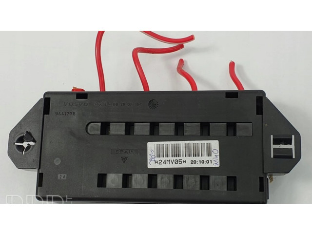 Узел подключения плюсовых проводов