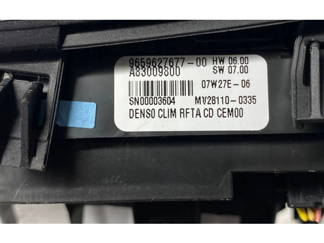 Блок управления кондиционером A83009800, 9659627677   Citroen C4 Grand Picasso