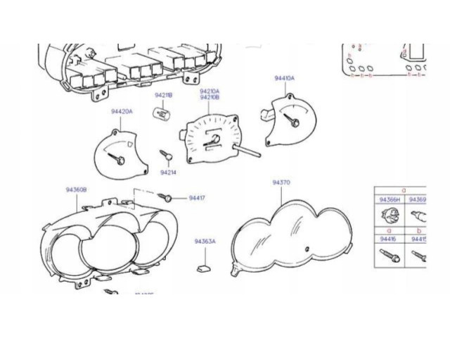 Přístrojová deska Hyundai Atos Prime 2008 9442002012, 9442002012