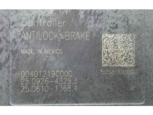 Блок АБС ATE   Chrysler  PT Cruiser   -  года