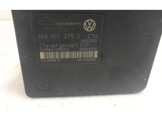 Блок управления АБС 1k0907379d, 1K0907379D   Audi A3 S3 8L