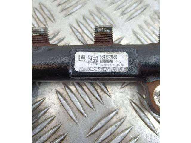 Топливная рампа 9681649580 Citroen C4 I Picasso для двигателя RHJ (DW10BTED4)