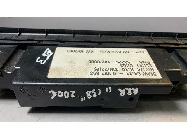 Блок управления климат-контролем 64116927898, 6927898   BMW X5 E53