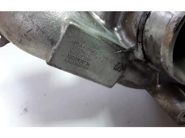 Turbodmychadlo Турбина 55237520, 7780441 Citroen Berlingo 9H06