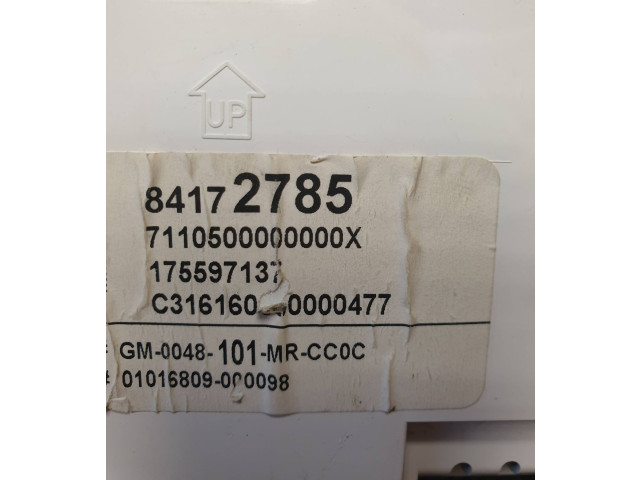 Панель приборов 110500000000, 84172785 Chevrolet Camaro