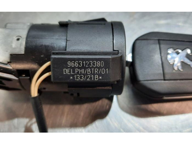 Комплект блоков управления 9663123380   Peugeot Partner III