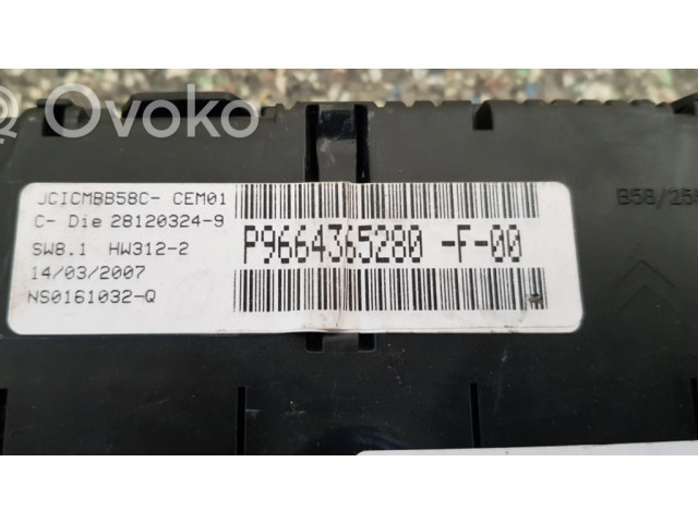 Панель приборов 9664365280 Citroen C4 I