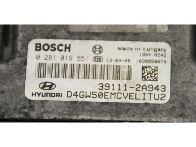 Řídící jednotka 391112A943 Hyundai i30 2013