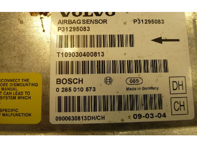 Блок подушек безопасности 31295083, 0285010573   Volvo V70
