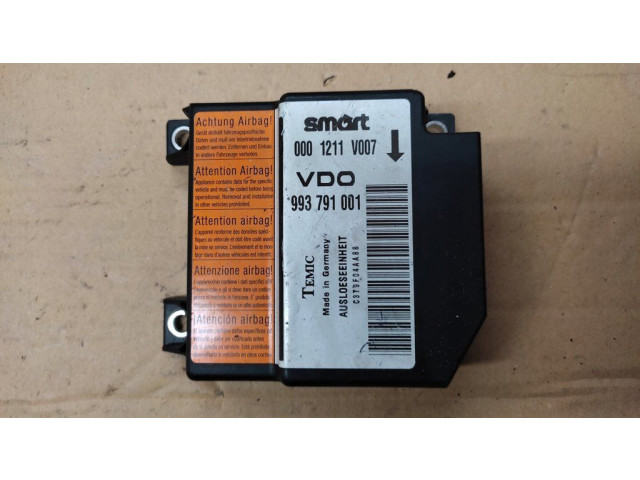 Блок подушек безопасности 0001211V007   Smart ForTwo I
