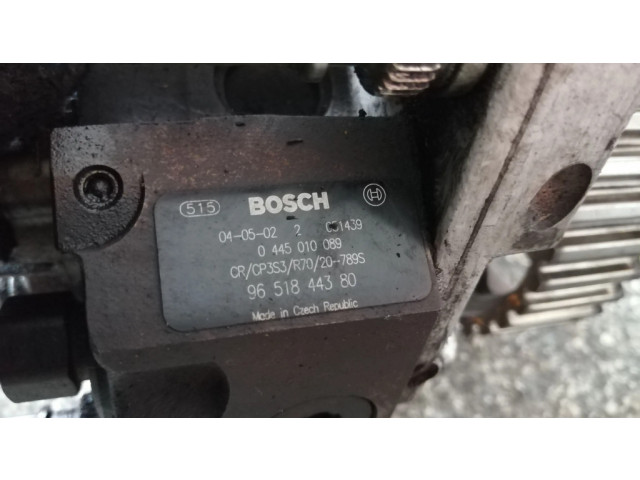 Vstřikovací čerpadlo 0445010089, 9651844380 Ford Focus C-MAX pro naftový motor 1.6