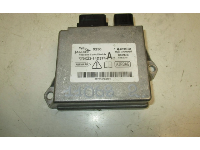 Блок подушек безопасности 9X2314D374AC, 9X23-14D374-AC Jaguar XF