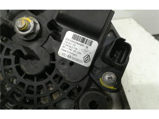 Генератор 231002949RB, F000BL0719 Dacia Sandero