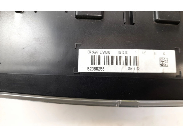 Přístrojová deska Fiat 500L 2017 52056256, A2C10793800