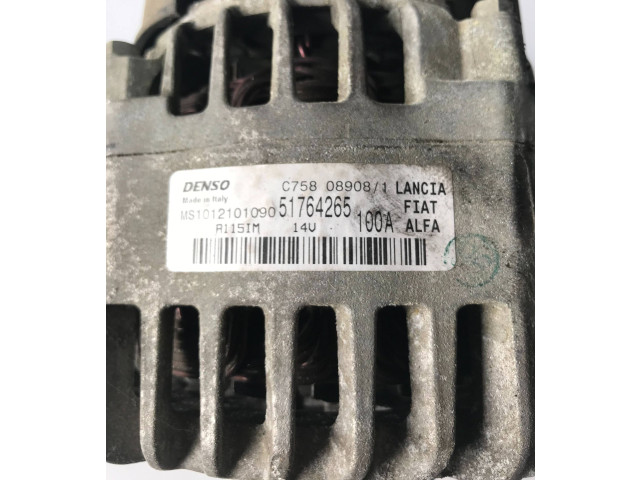 Zámek zadních dveří 51854902 Fiat Doblo 2010