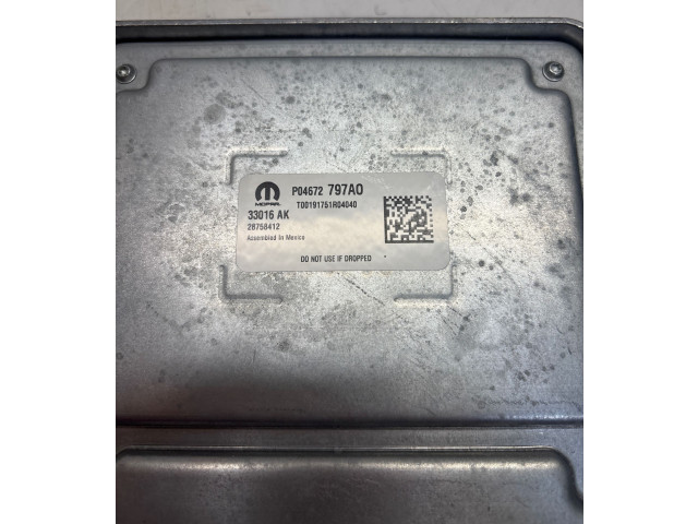 Блок управления P04672797AO, 28758412 Jeep Grand Cherokee WL