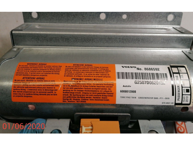 Надувная подушка для пассажира