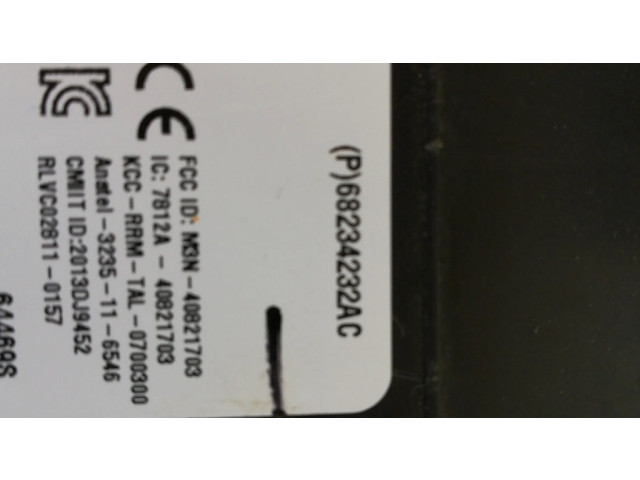 Блок комфорта 68234232AC Dodge Challenger