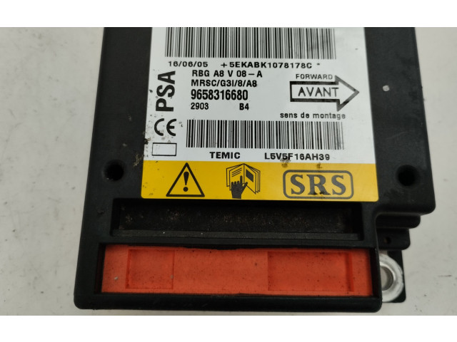 Блок подушек безопасности 96583166680   Citroen C3 Pluriel