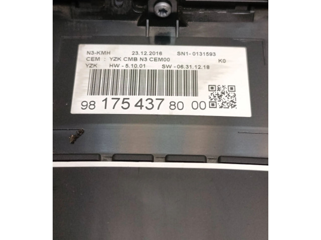 Přístrojová deska Peugeot Expert 2017 981754378000, 35610