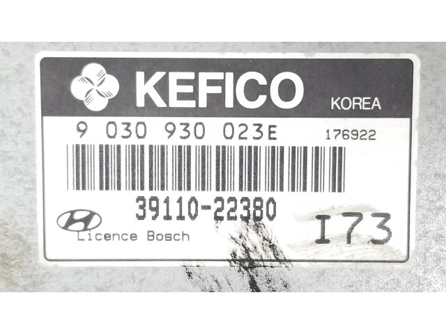 Řídící jednotka 3911022380 Hyundai Accent 1994