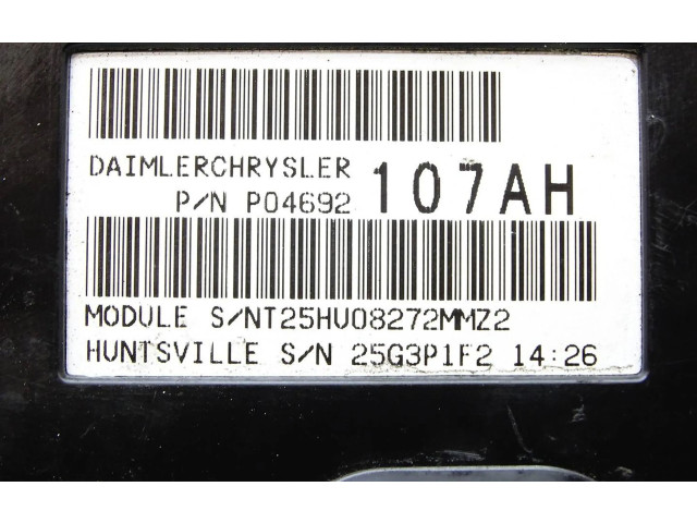 Блок комфорта P04692107AH, P04692138AF   Jeep Grand Cherokee (WK)   