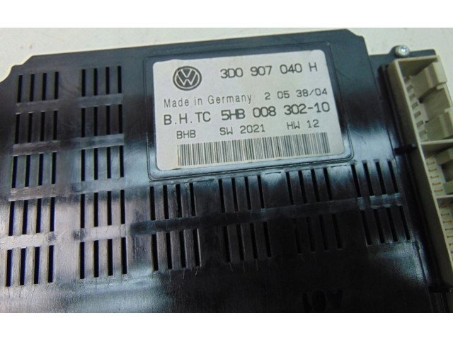 Блок управления климат-контролем 3D0907040H Volkswagen Phaeton