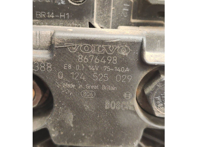 Генератор 8676498, 0124525029   Volvo V70      