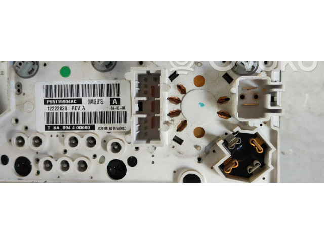 Блок управления климат-контролем P55115904AC   Jeep Grand Cherokee (WJ)