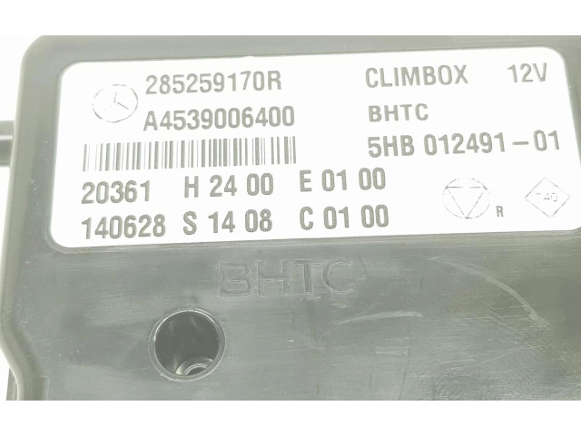 Блок управления A4539006400, 285259170R Smart ForFour II W453