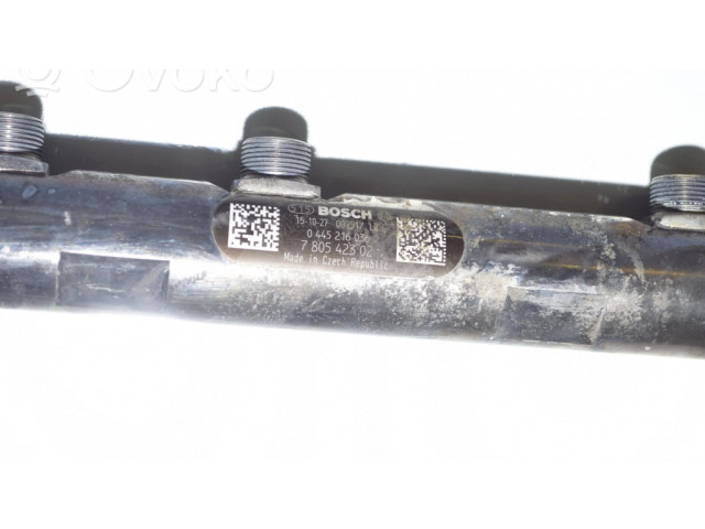 Vstřikovací lišta 7805423, 0445216036 BMW 5 F10 F11 pro naftový motor 3.0 N57D30B 535d xDrive