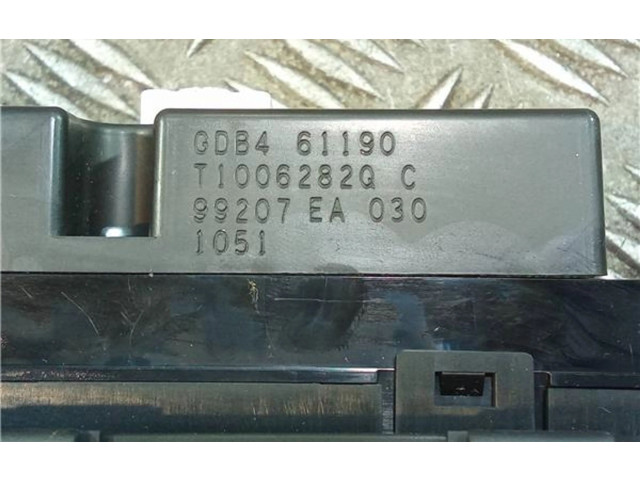 Блок управления климат-контролем GDB461190, T1006282Q   Mazda MX-6