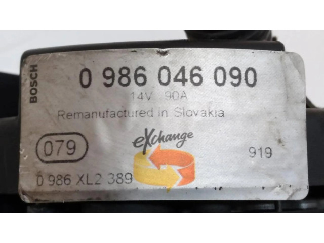 Генератор 0986046090 Alfa Romeo 166 2.0