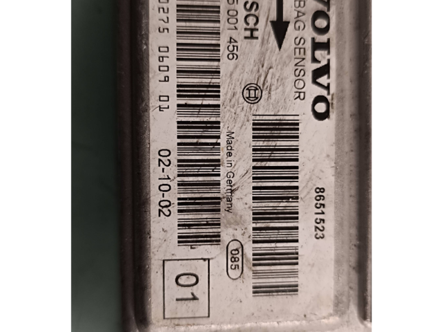 Блок подушек безопасности 8651523, 0285001456   Volvo V70