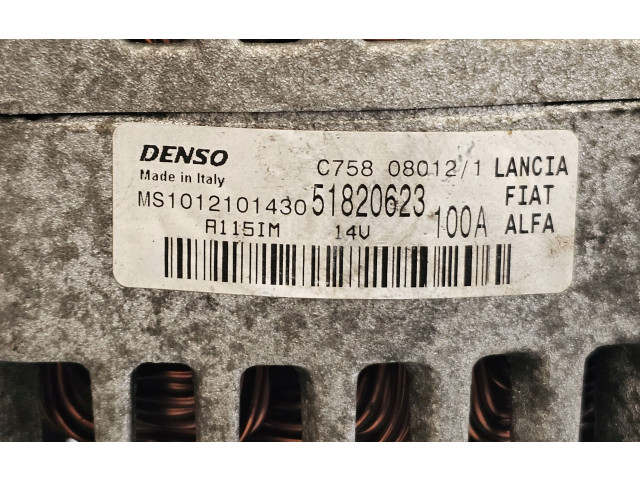 Генератор 51820623, 105KM Lancia Delta III