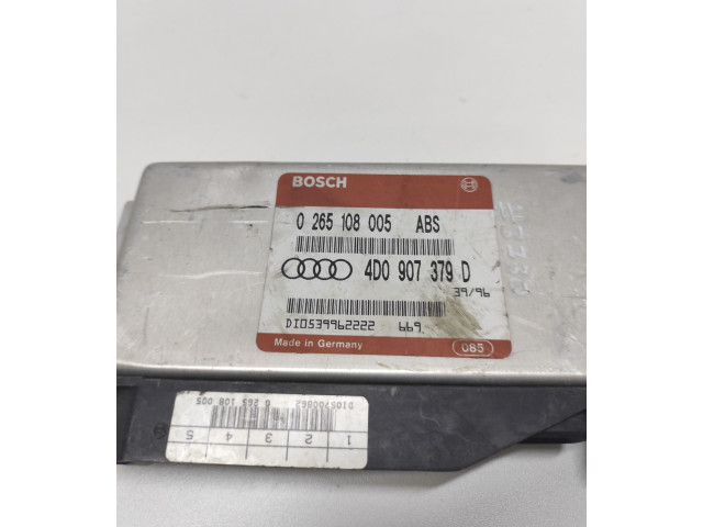 Блок управления АБС 0265108005, 4D0907379D Audi A6 S6 C5 4B