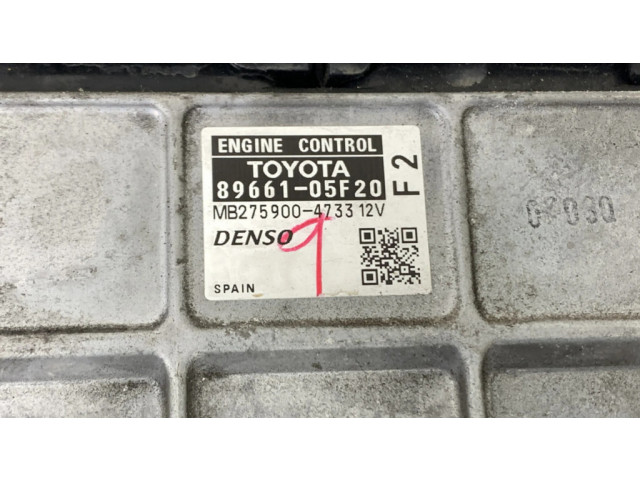 Řídící jednotka 8966105F20, MB2759004733 Toyota Avensis T270 2013