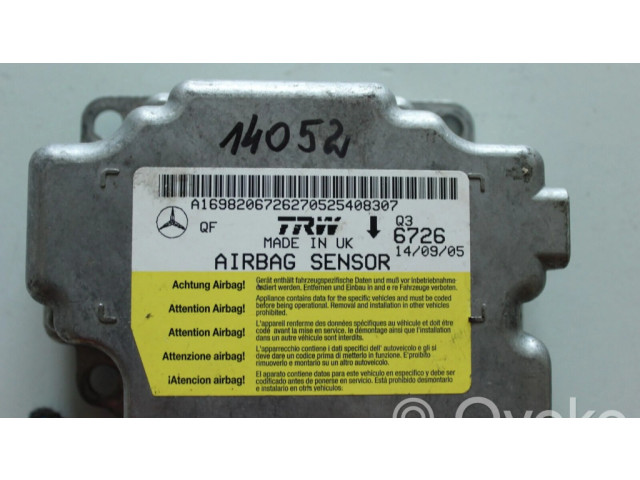 Блок подушек безопасности A1698206726   Mercedes-Benz B W245
