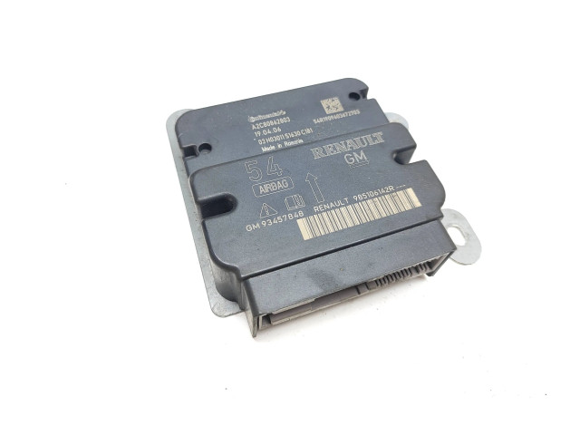 Блок управления надувных подушек 985106142R, 93457848   Renault Trafic III (X82)   для двигателя R9M413