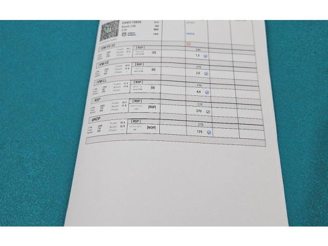 Vstřikovač 0445110800, IMPRK1441803 Renault Megane IV K9KU873