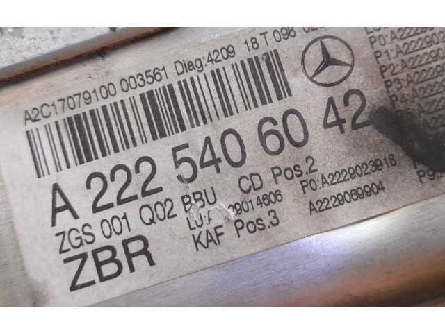 Панель приборов A2225406042   Mercedes-Benz S VV222 Maybach       