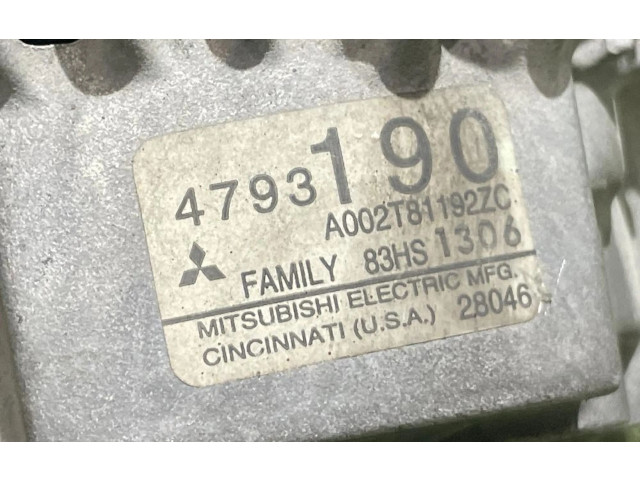 Генератор A002T81192ZC, MITSUBISHI Chrysler Neon I 2.0