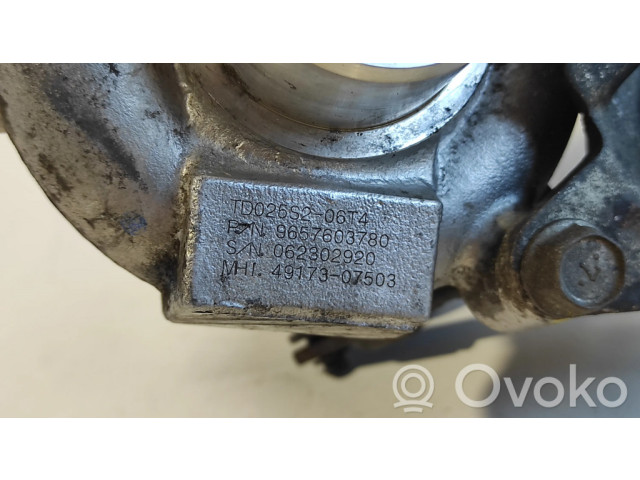 Turbodmychadlo Турбина TD025S206T4, 9657603780 Citroen C4 I 1.6